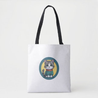 Cat bag wearing cute clothes