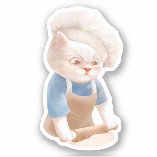 Cat Baker Baby – Cosy Morning Kneading (Front)