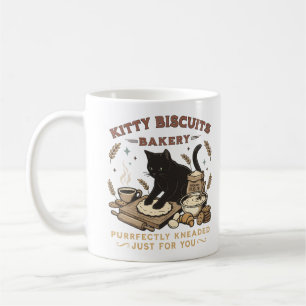 Cat Bakery Purrfectly Kneaded Coffee Kitty Mug