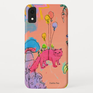 Cat balloons iPhone XR case