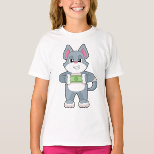 Cat Banknote T-Shirt