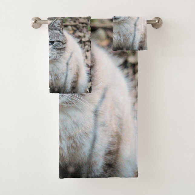 Cat Bath Towel Set (Insitu)