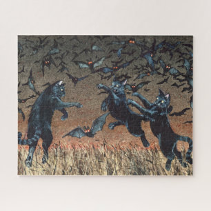 Cat Batting Puzzle