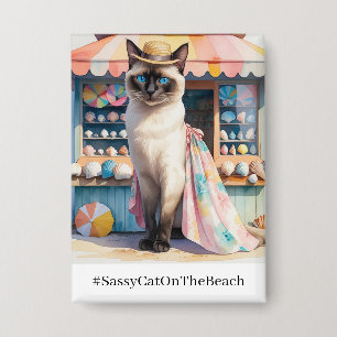 Cat Beach themed for Siamese Cat lovers