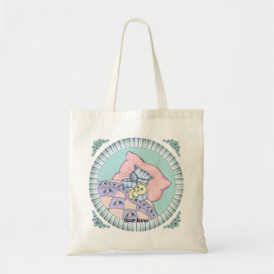 Cat Bedtime Tote Bag