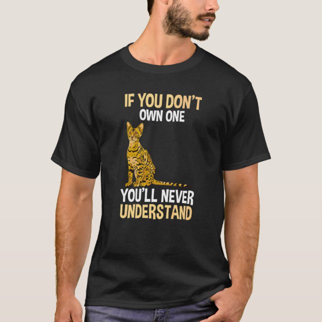 Cat Bengal  6 T-Shirt (Front)