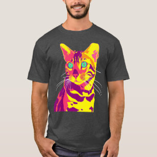 Cat Bengal Art Cat Lover Gift 1 T-Shirt