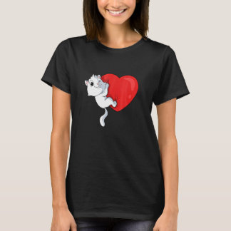 Cat Big Heart Cat Owner Cats T-Shirt