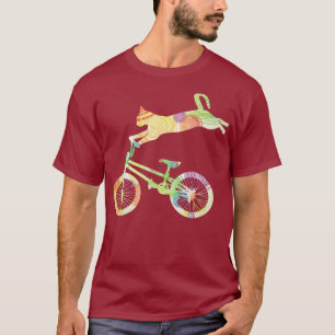 Cat Bike Cycling Bicycle  - Your Gift Collection T-Shirt