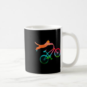Cat Biker Bicycle Kitty Mtb Atb Bikes Mountain Bik Coffee Mug
