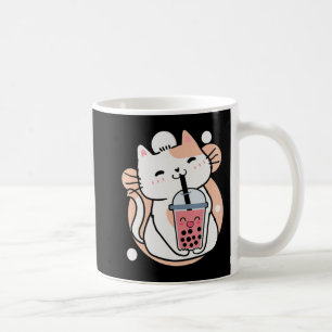 Cat Boba Tea Bubble Tea Anime Kawaii Neko Milktea  Coffee Mug