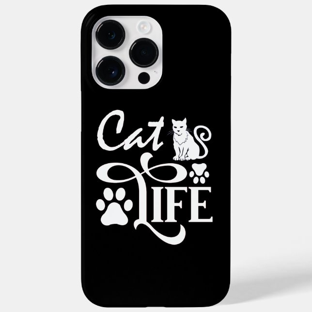 Cat Body Language Case-Mate iPhone Case (Back)