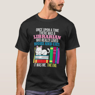 Cat  Book Feline Owner Reader Bookworm T-Shirt