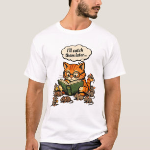 cat book T-Shirt