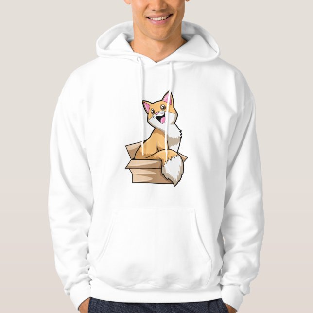 Cat Box Hoodie (Front)