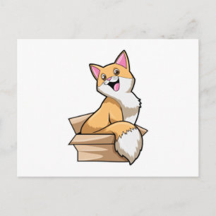 Cat Box Postcard