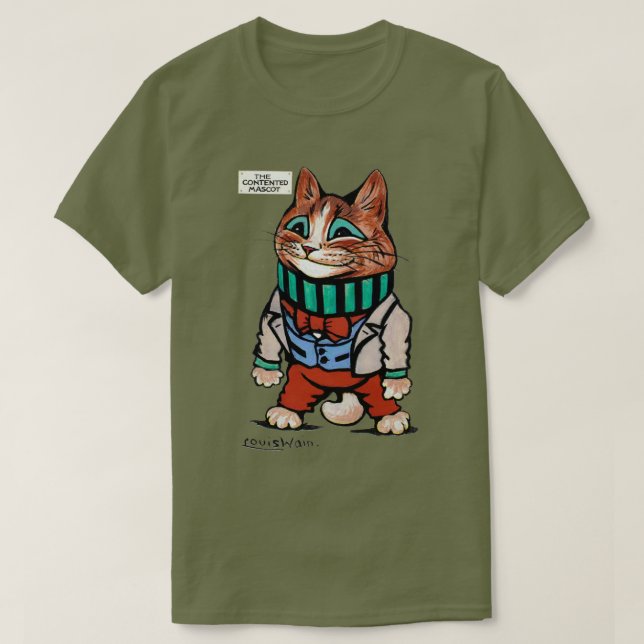 Cat boy, Louis Wain T-Shirt (Design Front)