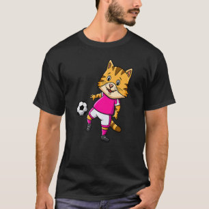 Cat Breeder Paw Love Goalkeeper Striker Soccer Sea T-Shirt