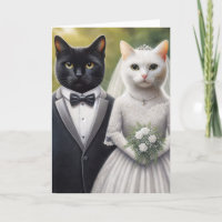 Cat Bride and Groom
