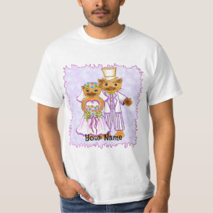 Cat Bride and Groom T-Shirt