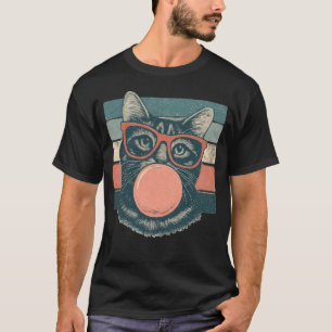  Cat Bubble Gum  T-Shirt