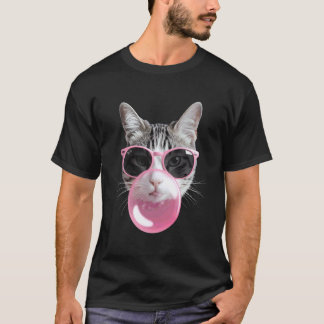 Cat Bubble Gum T-Shirt