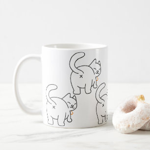 Cat Bum Mug