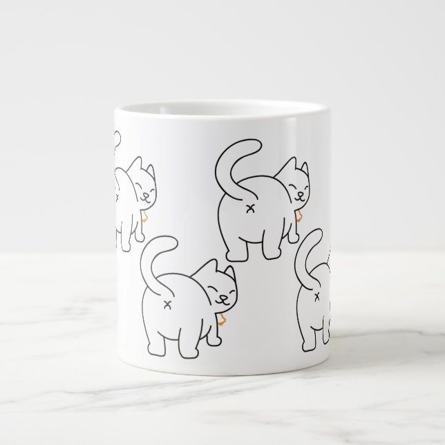 Cat Bum Speciality Mug (Front)
