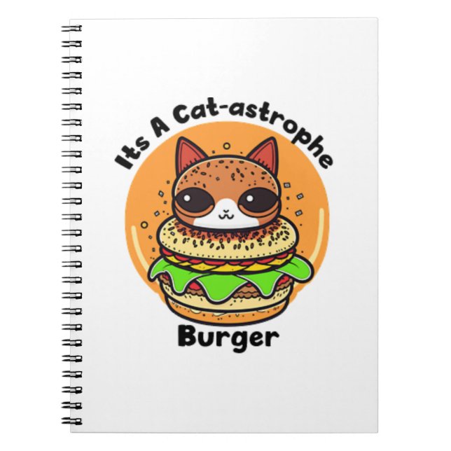 Cat Burger 1 Notebook (Front)