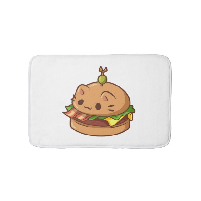 Cat Burger 2 Bath Mat (Front)