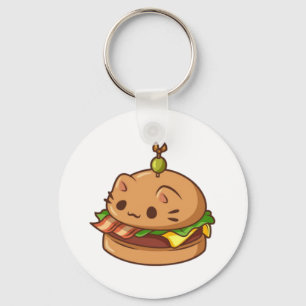 Cat Burger 2 Key Ring