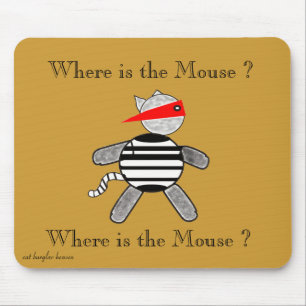 Cat Burglar Mouse Pad