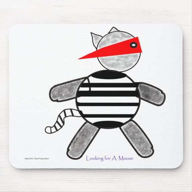 Cat Burglar MousePad (Front)
