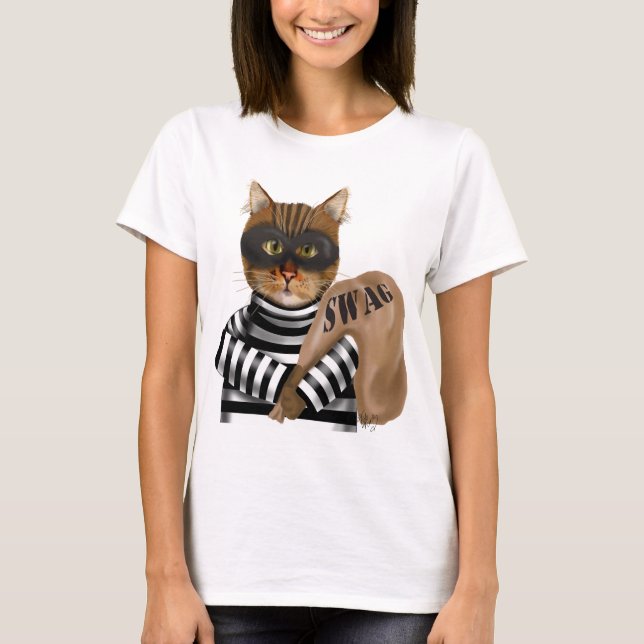 Cat Burglar T-Shirt (Front)