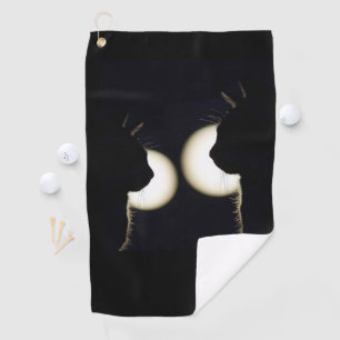 Cat Burglars Spotted Golf Towel