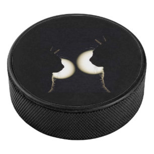 Cat Burglars Spotted Hockey Puck