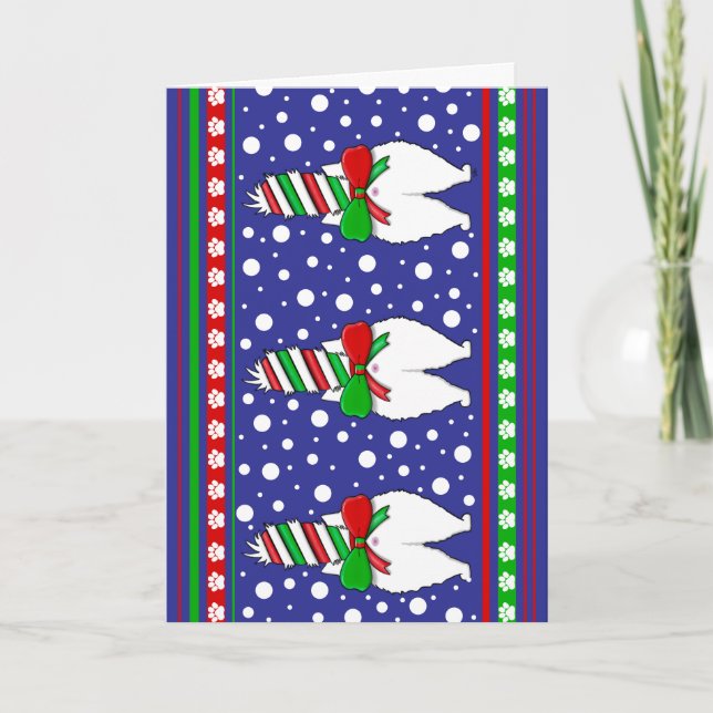 Cat Butt Christmas Green Card (Front)