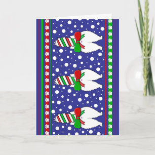 Cat Butt Christmas Green Card