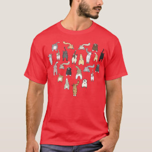 Cat Butt Heart  T-Shirt