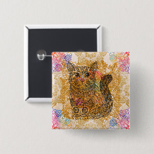 Cat Button