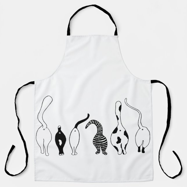Cat Butts Apron (Front)