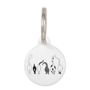 Cat Butts Pet Tag