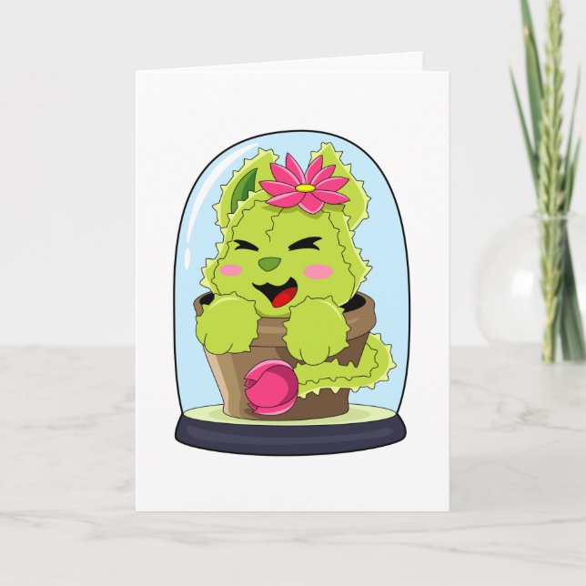 Cat Cactus Card (Front)
