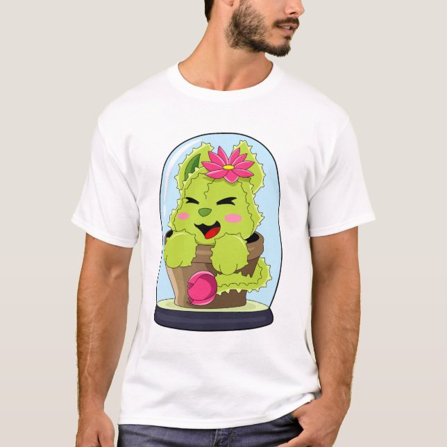 Cat Cactus T-Shirt (Front)