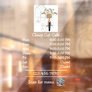 Cat Cafe Coffee Shop Open Hours