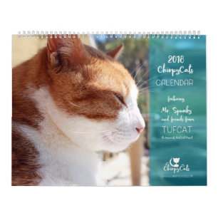 Cat Calendar 2018 - Chirpy Cats