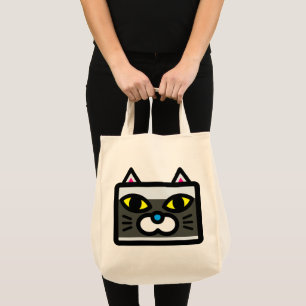 Cat Camera Tote Bag