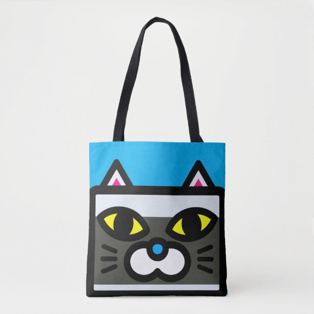 Cat Camera Tote Bag (Front)