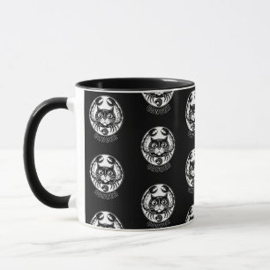 Cat Cancer Zodiac Black Mug, Astrology, Cats-a-Ton Mug
