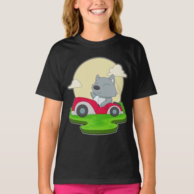 Cat Car T-Shirt (Front)